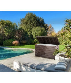 Keter Auflagenbox Ontario, 870 Liter, Ca. B147/H86/T83 Cm -Moderne Garten Mobel Geschaft 6894919 WE MO 001 AuflagenboxOntario