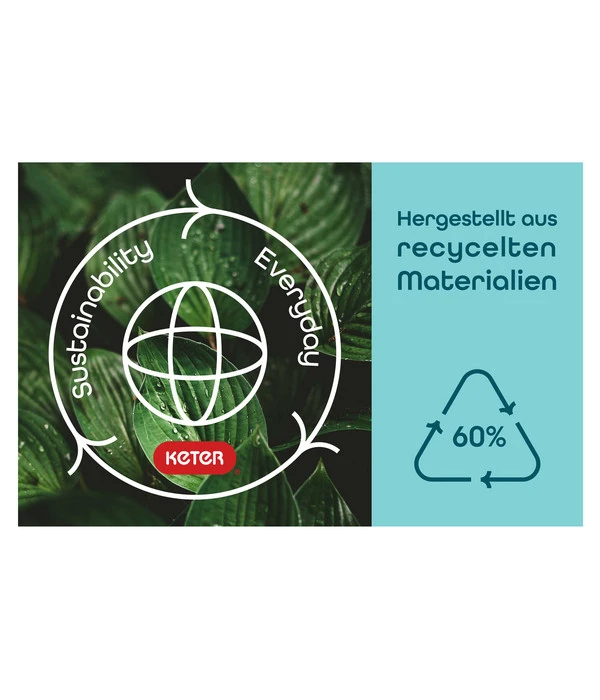 Keter Aufbewahrungsbox Borneo, 416 Liter, Ca. B130/H63/T70 Cm 8 Keter Aufbewahrungsbox Borneo, 416 Liter, Ca. B130/H63/T70 Cm – Bild 6