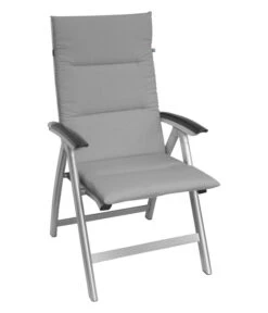 KETTtex Hochlehnerpolster Lindos Hellgrau, Ca. B120/H4/T50 Cm -Moderne Garten Mobel Geschaft 6907125 WE DE 004 KETTtexHochlehnerpolsterLindosHellgrau