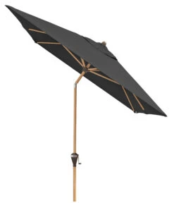 Doppler Sonnenschirm Aluwood Ultra, Rechteckig, Ca. B300/T200 Cm -Moderne Garten Mobel Geschaft 6910442 WE FS 003 AluWood300x200Anthrazit