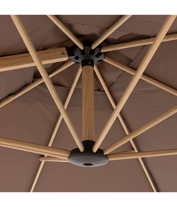 Doppler Pendelschirm Aluwood, Rechteckig, Ca. B300/T220 Cm 16 Doppler Pendelschirm Aluwood, Rechteckig, Ca. B300/T220 Cm – Bild 14