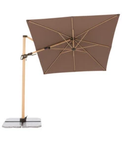 Doppler Pendelschirm Aluwood, Rechteckig, Ca. B300/T220 Cm 24 Doppler Pendelschirm Aluwood, Rechteckig, Ca. B300/T220 Cm -Moderne Garten Mobel Geschaft 6910525 WE FS 009 PendelschirmAluWoodGreige