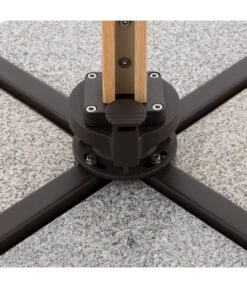 Doppler Pendelschirm Aluwood XL, Rechteckig, Ca. B400/T300 Cm -Moderne Garten Mobel Geschaft 6910533 6910541 6910558 WE DE 001 PendelschirmAluWood