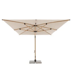 Doppler Pendelschirm Aluwood XL, Rechteckig, Ca. B400/T300 Cm -Moderne Garten Mobel Geschaft 6910533 WE FS 003 PendelschirmAluWoodXL400x300Esche