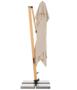 Doppler Pendelschirm Aluwood XL, Rechteckig, Ca. B400/T300 Cm -Moderne Garten Mobel Geschaft 6910533 WE FS 008 PendelschirmAluWoodXL400x300Esche