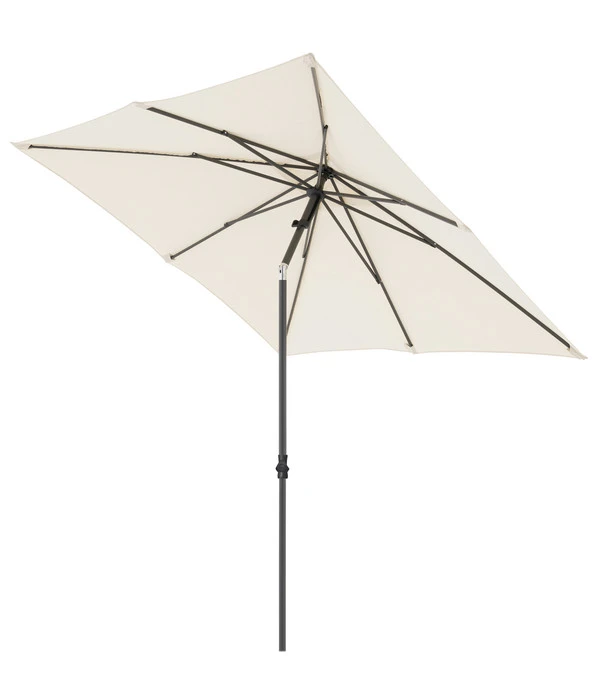 Derby Sonnenschirm Push Up, Quadratisch, Ca. B210/T210 Cm 3 Derby Sonnenschirm Push Up, Quadratisch, Ca. B210/T210 Cm – Bild 2