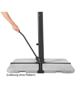 Schneider Ampelschirm Rhodos Smart, Quadratisch, Ca. B300/T300 Cm -Moderne Garten Mobel Geschaft 6953384 WE DE 007 SchneiderAmpelschirmRhodosSmartnatur