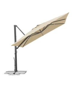Schneider Ampelschirm Rhodos Smart, Quadratisch, Ca. B300/T300 Cm -Moderne Garten Mobel Geschaft 6953384 WE FS 002 SchneiderAmpelschirmRhodosSmartnatur