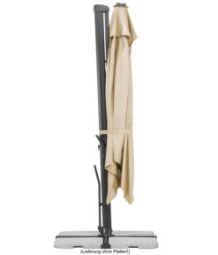 Schneider Ampelschirm Rhodos Smart, Quadratisch, Ca. B300/T300 Cm -Moderne Garten Mobel Geschaft 6953384 WE FS 004 SchneiderAmpelschirmRhodosSmartnatur