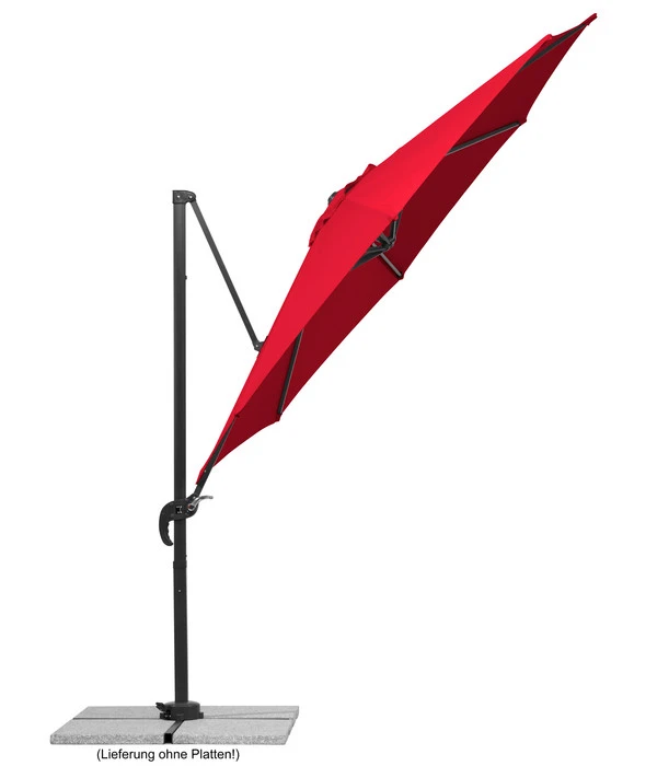 Schneider Ampelschirm Rhodos Junior, Rund, Ca. Ø300 Cm 5 Schneider Ampelschirm Rhodos Junior, Rund, Ca. Ø300 Cm – Bild 3