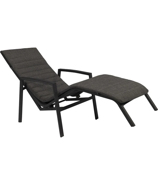 Tierra Outdoor Relaxliege Wave, Ca. B53/H95/T165 Cm 5 Tierra Outdoor Relaxliege Wave, Ca. B53/H95/T165 Cm – Bild 3