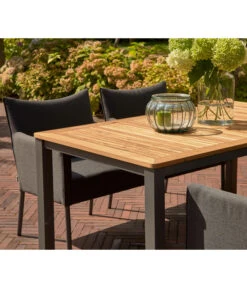 Siena Garden Gartentisch Geneva, Ca. B160/H74,2/T90 Cm -Moderne Garten Mobel Geschaft 6986541 WE DE 008 GenevaTischTeakGraph