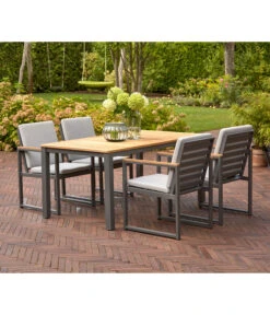 Siena Garden Gartentisch Geneva, Ca. B160/H74,2/T90 Cm -Moderne Garten Mobel Geschaft 6986541 WE MO 001 GenevaTischTeakGraph