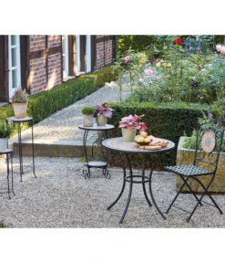 Siena Garden Blumenständer Prato, Ca. Ø40/H60,5 Cm -Moderne Garten Mobel Geschaft 6986608 WE MO 001 AlcoBlumenstaenderPrato