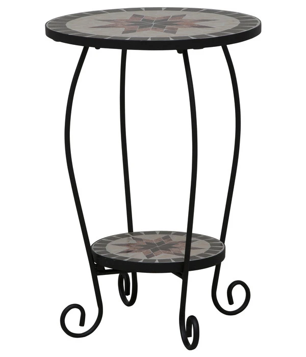 Siena Garden Mosaikblumenständer Stella, Ca. Ø40/H60 Cm 3 Siena Garden Mosaikblumenständer Stella, Ca. Ø40/H60 Cm