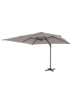 Siena Garden Ampelschirm California N+, Quadratisch, Ca. B300/300 Cm -Moderne Garten Mobel Geschaft 6987960 WE FS 007 SienaGardenAmpelschirmCaliforniaN300x300cmTaupe