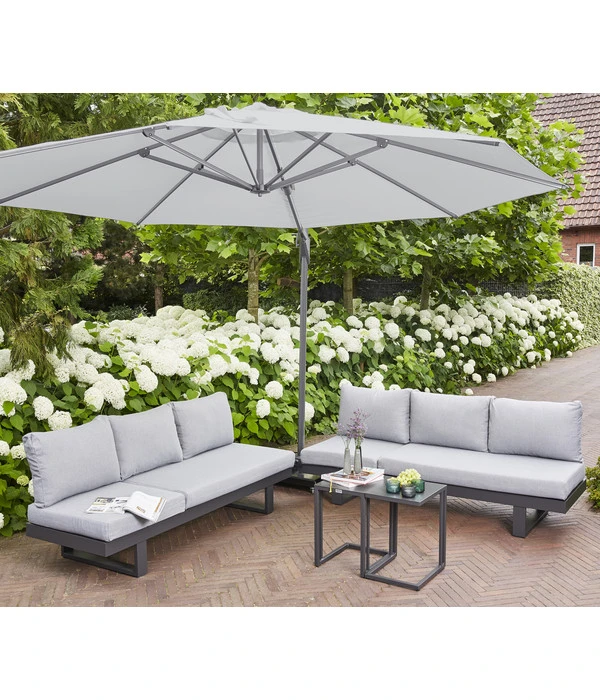 Siena Garden Ampelschirm Sunset N+, Rund, Ca. Ø350 Cm 9 Siena Garden Ampelschirm Sunset N+, Rund, Ca. Ø350 Cm – Bild 7